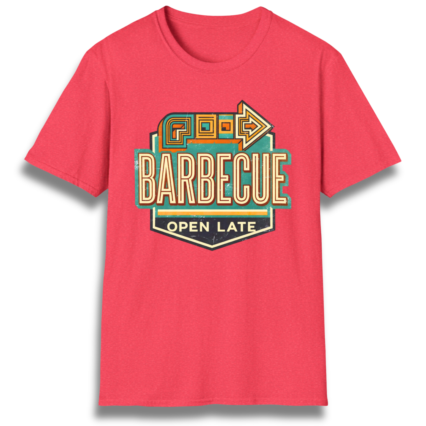 Barbecue Road Sign T-Shirt
