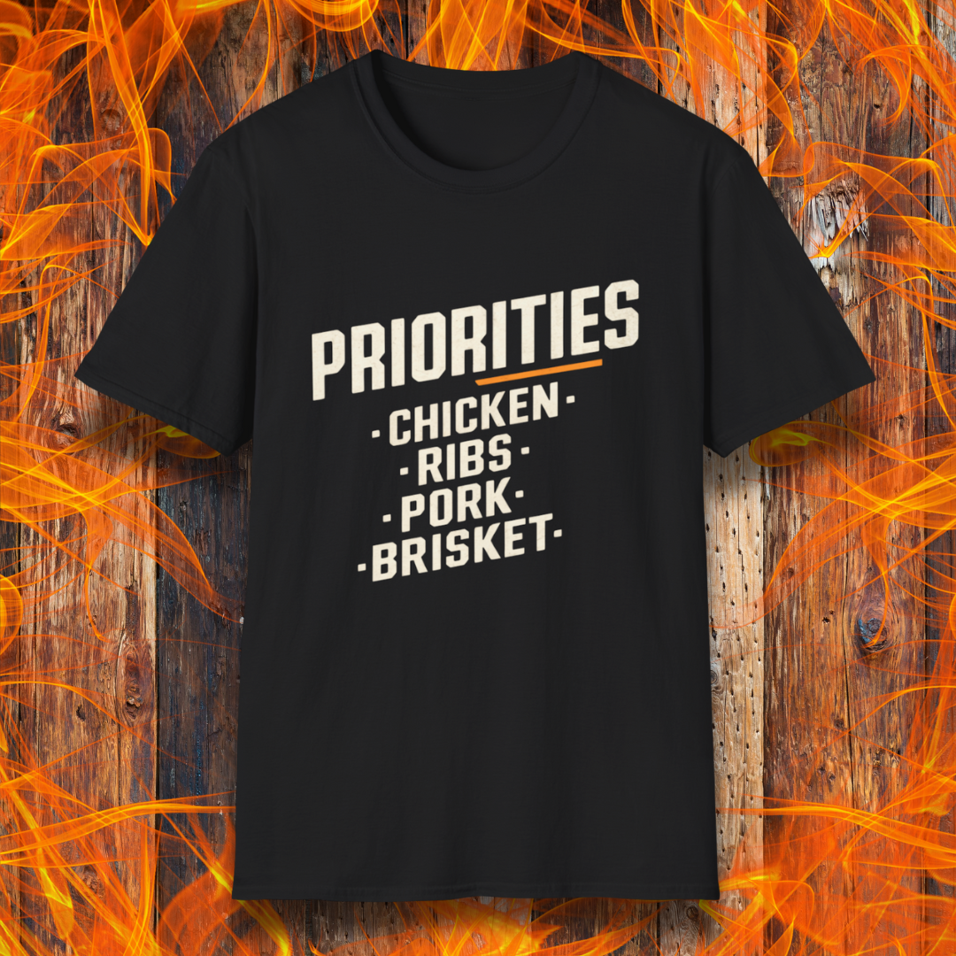 BBQ Priorities T-Shirt