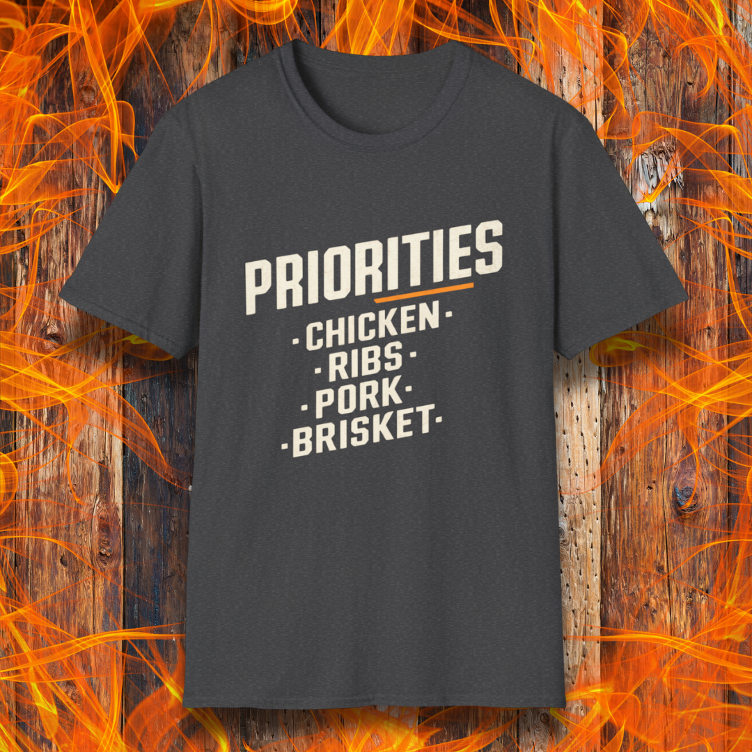 BBQ Priorities T-Shirt