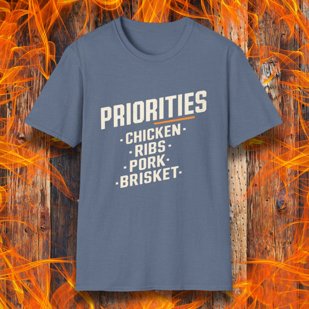 BBQ Priorities T-Shirt