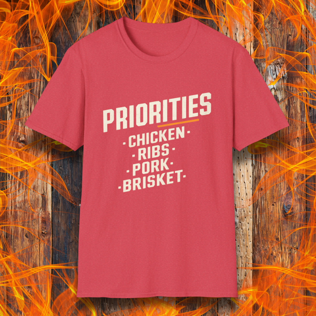 BBQ Priorities T-Shirt