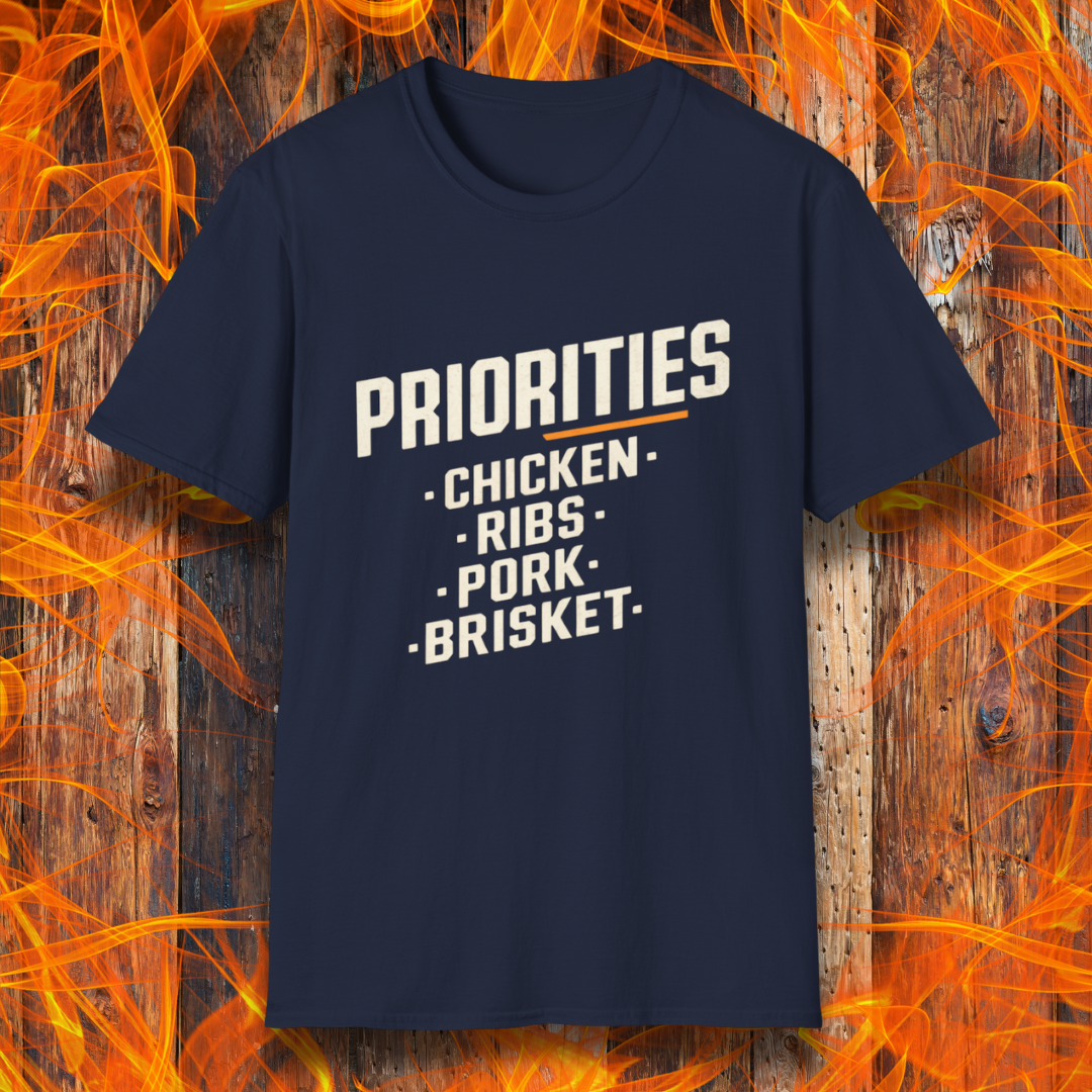 BBQ Priorities T-Shirt