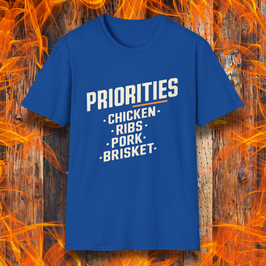 BBQ Priorities T-Shirt