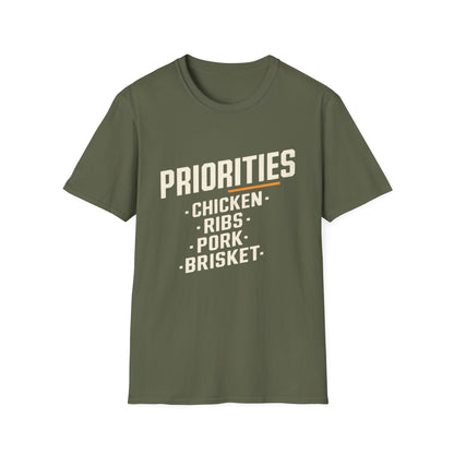 BBQ Priorities T-Shirt