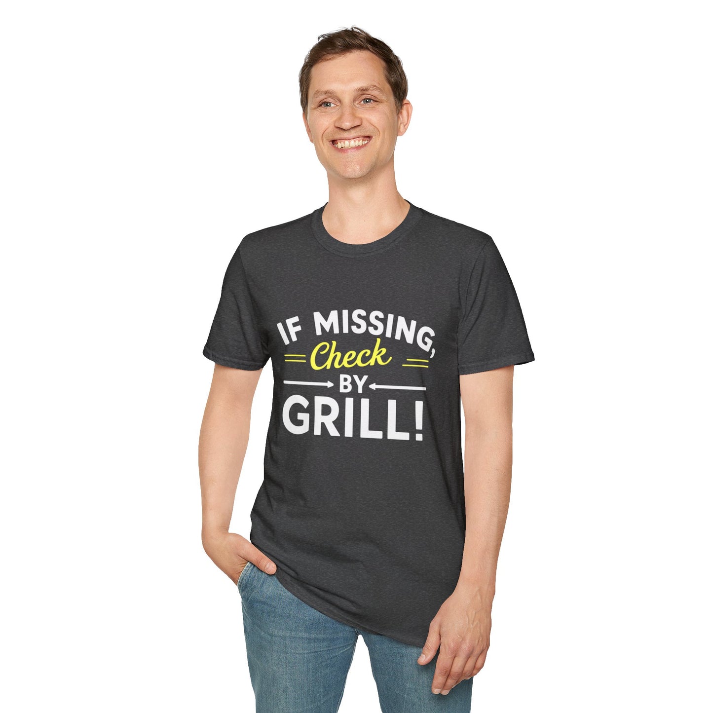 If Missing, Check By Grill T-Shirt