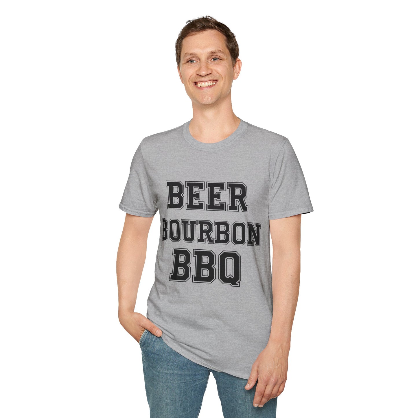 Beer Bourbon BBQ T-Shirt