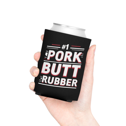 #1 Pork Butt Rubber Can Cooler