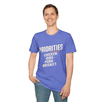 BBQ Priorities T-Shirt