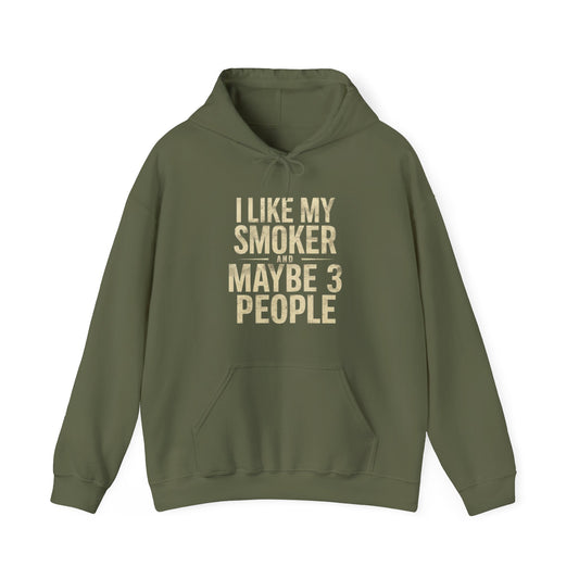 Smoker and 3 People Hoodie