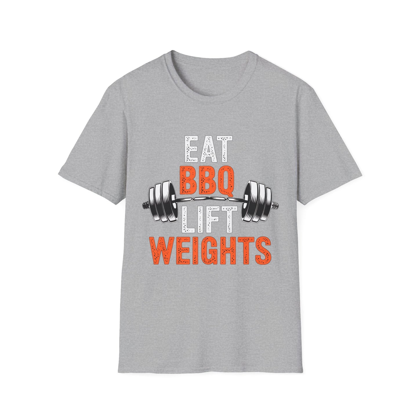 Eat BBQ Lift Weights T-Shirt