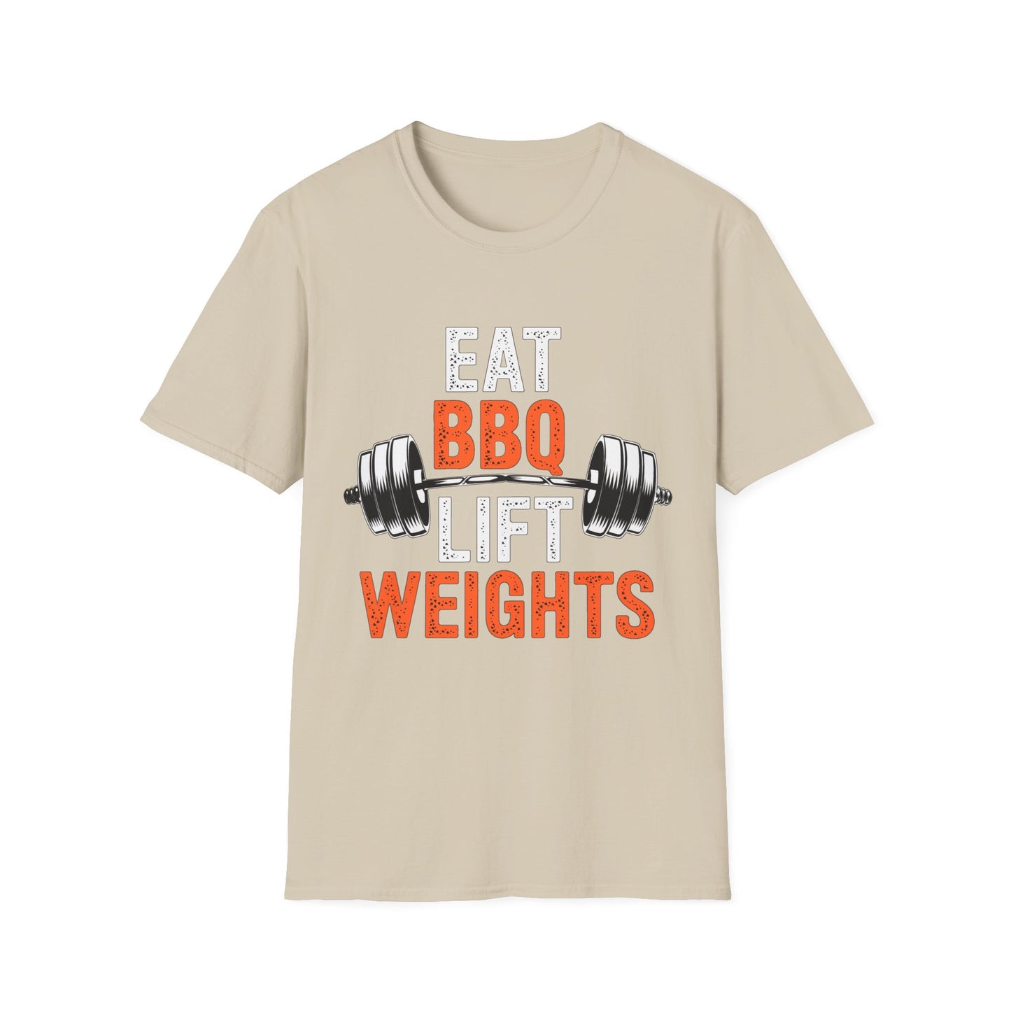 Eat BBQ Lift Weights T-Shirt