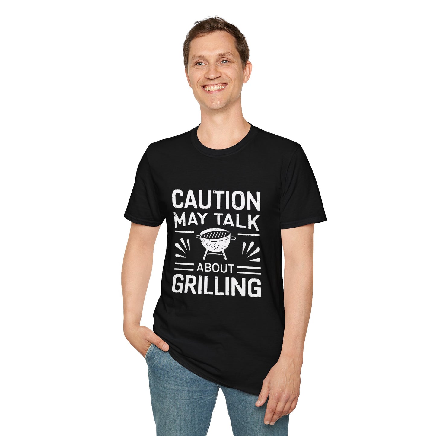 Caution May Talk About Grilling T-Shirt