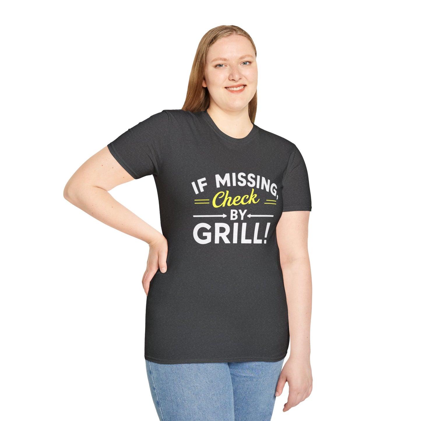 If Missing, Check By Grill T-Shirt