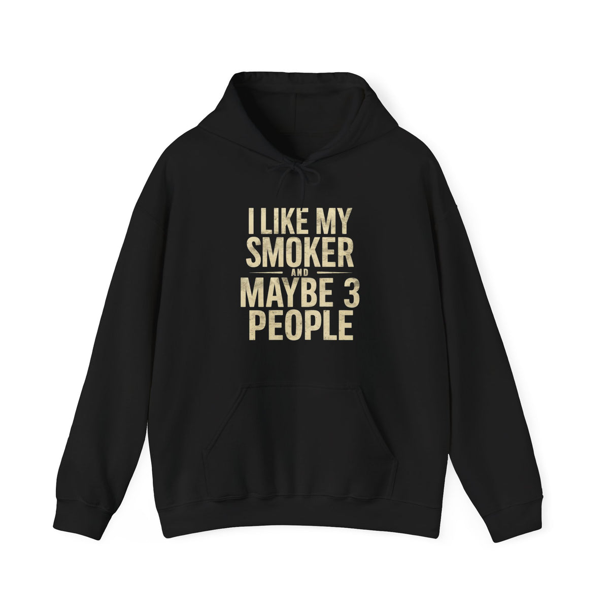 Smoker and 3 People Hoodie
