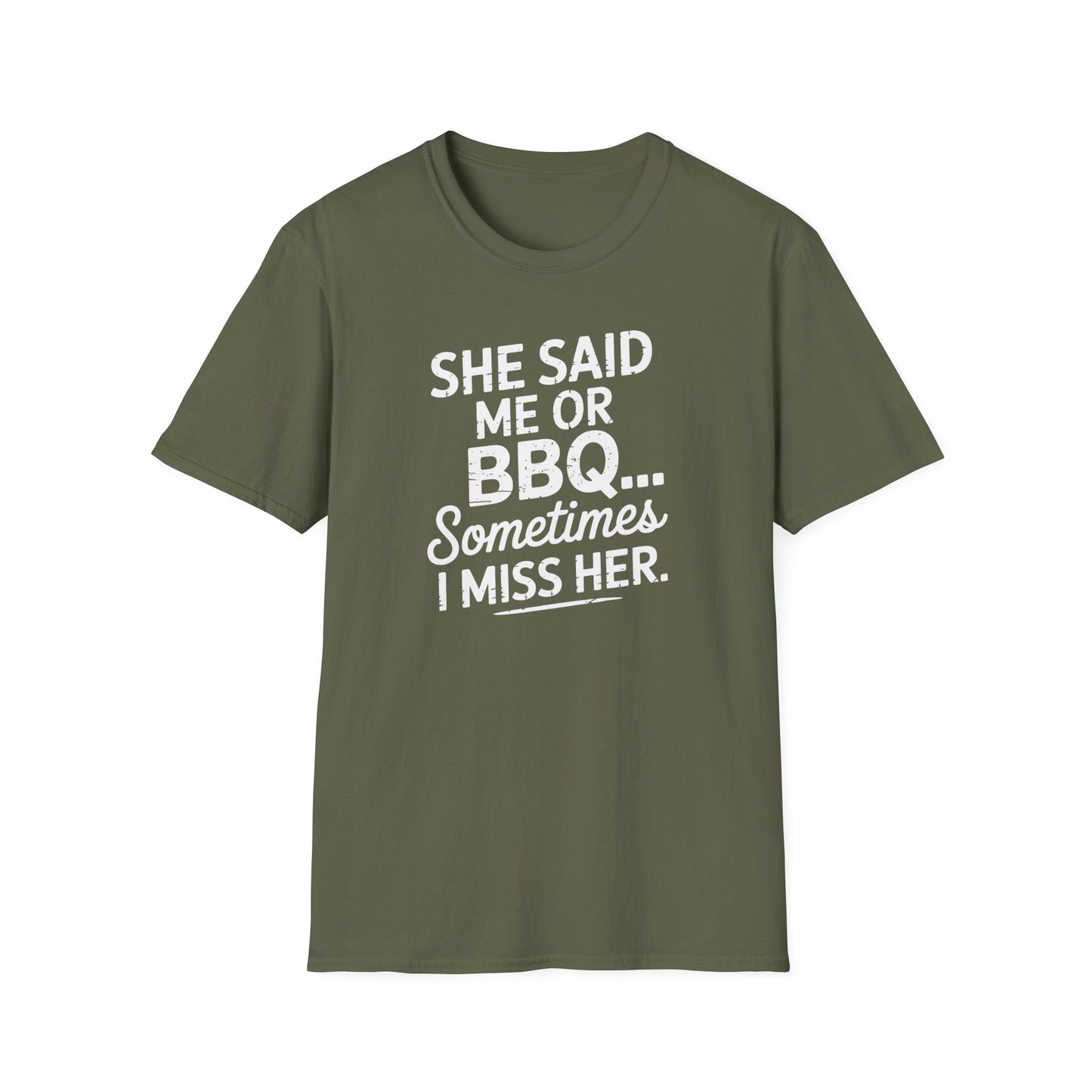 She Said Me or BBQ T-Shirt