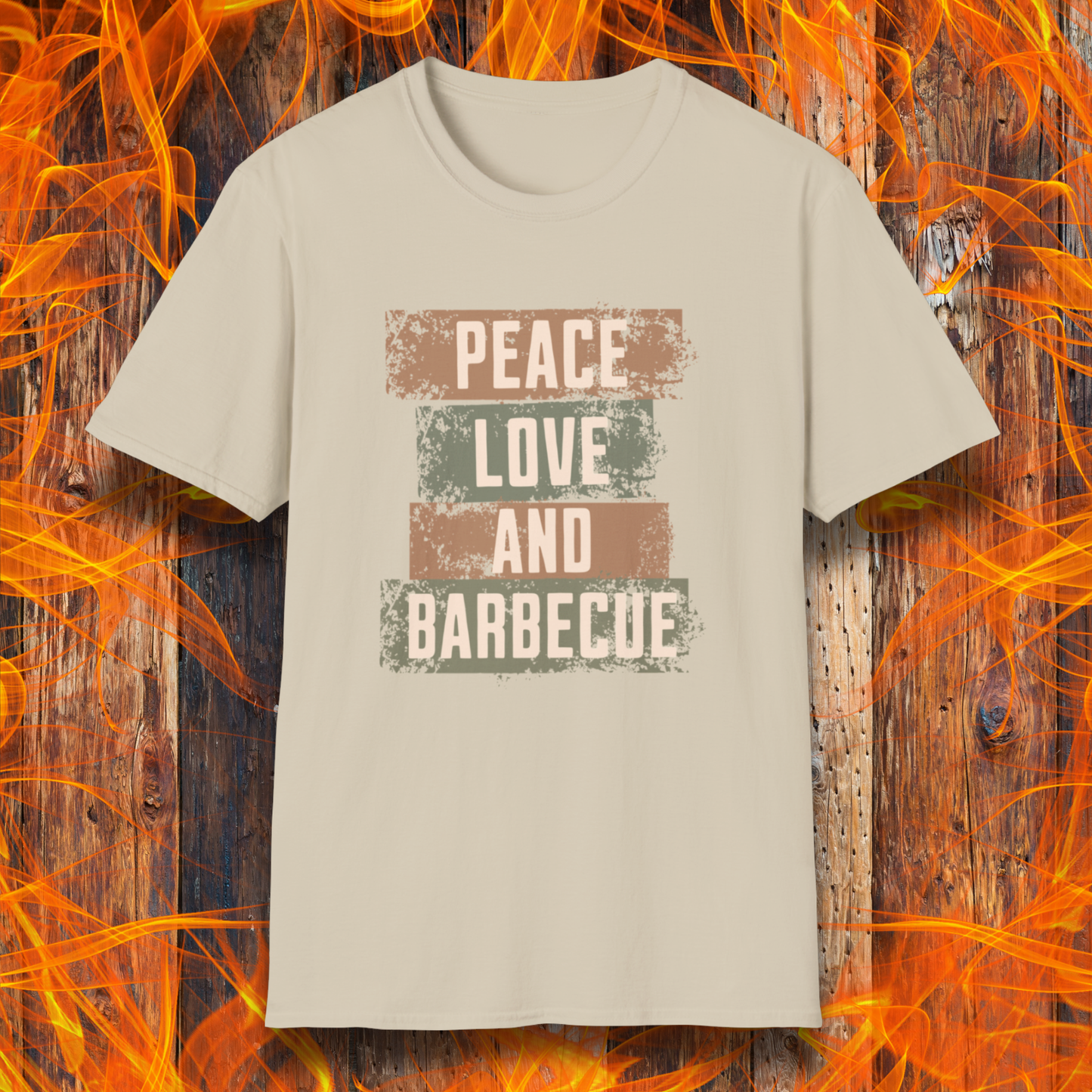 Peace Love Barbecue T-Shirt