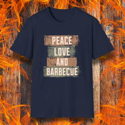 Peace Love Barbecue T-Shirt