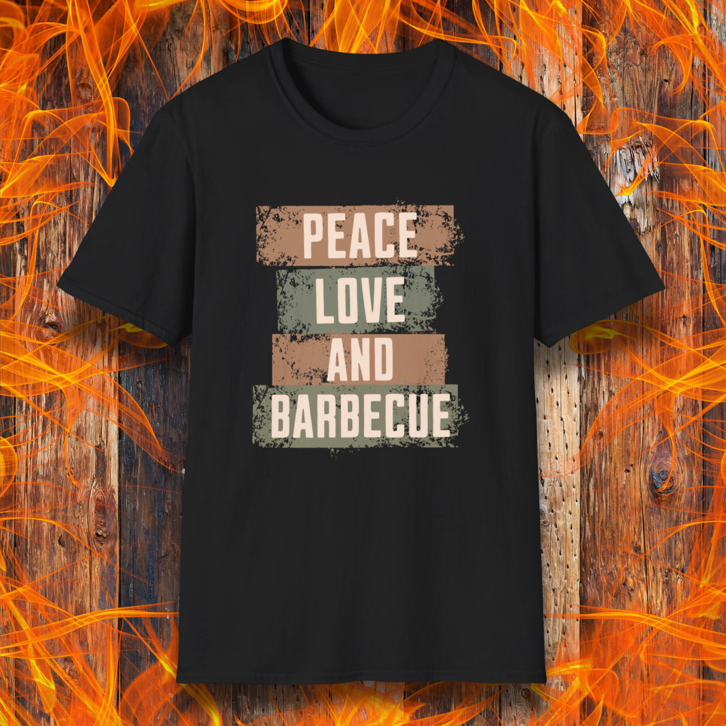 Peace Love Barbecue T-Shirt