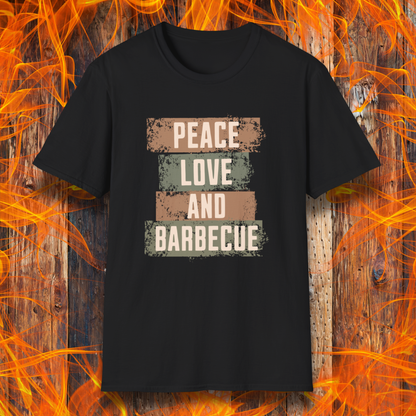 Peace Love Barbecue T-Shirt