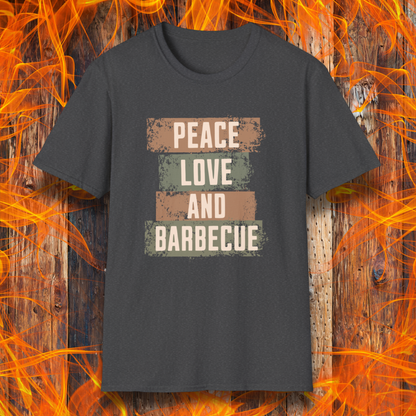 Peace Love Barbecue T-Shirt
