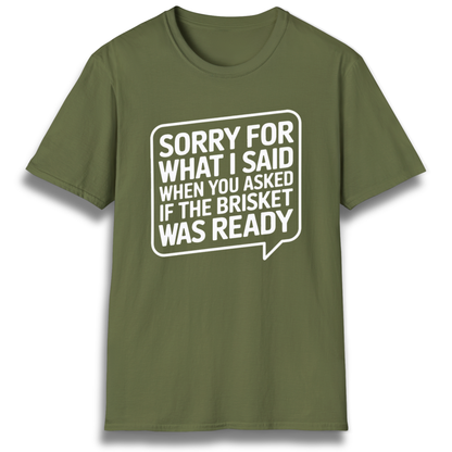 Brisket Apology T-Shirt