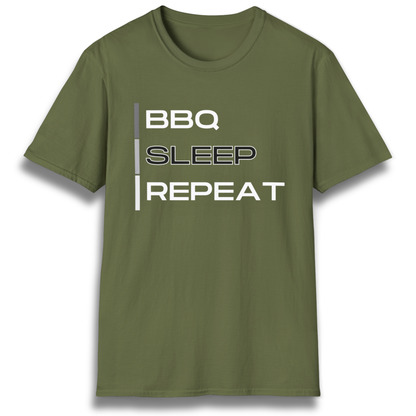 BBQ. Sleep. Repeat. T-Shirt