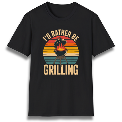 I'd Rather Be Grilling T-Shirt