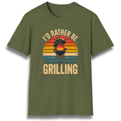 I'd Rather Be Grilling T-Shirt