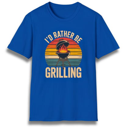 I'd Rather Be Grilling T-Shirt