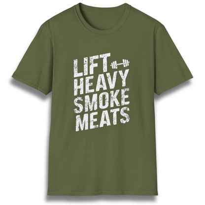 Lift Heavy Smoke Meats-Shirt