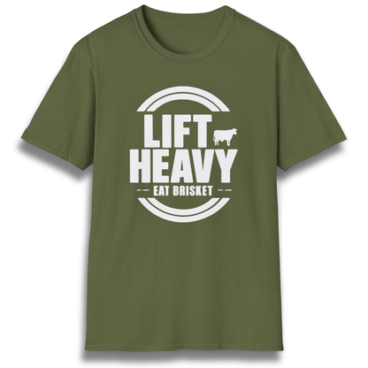 Lift Heavy. Eat Brisket. T-Shirt