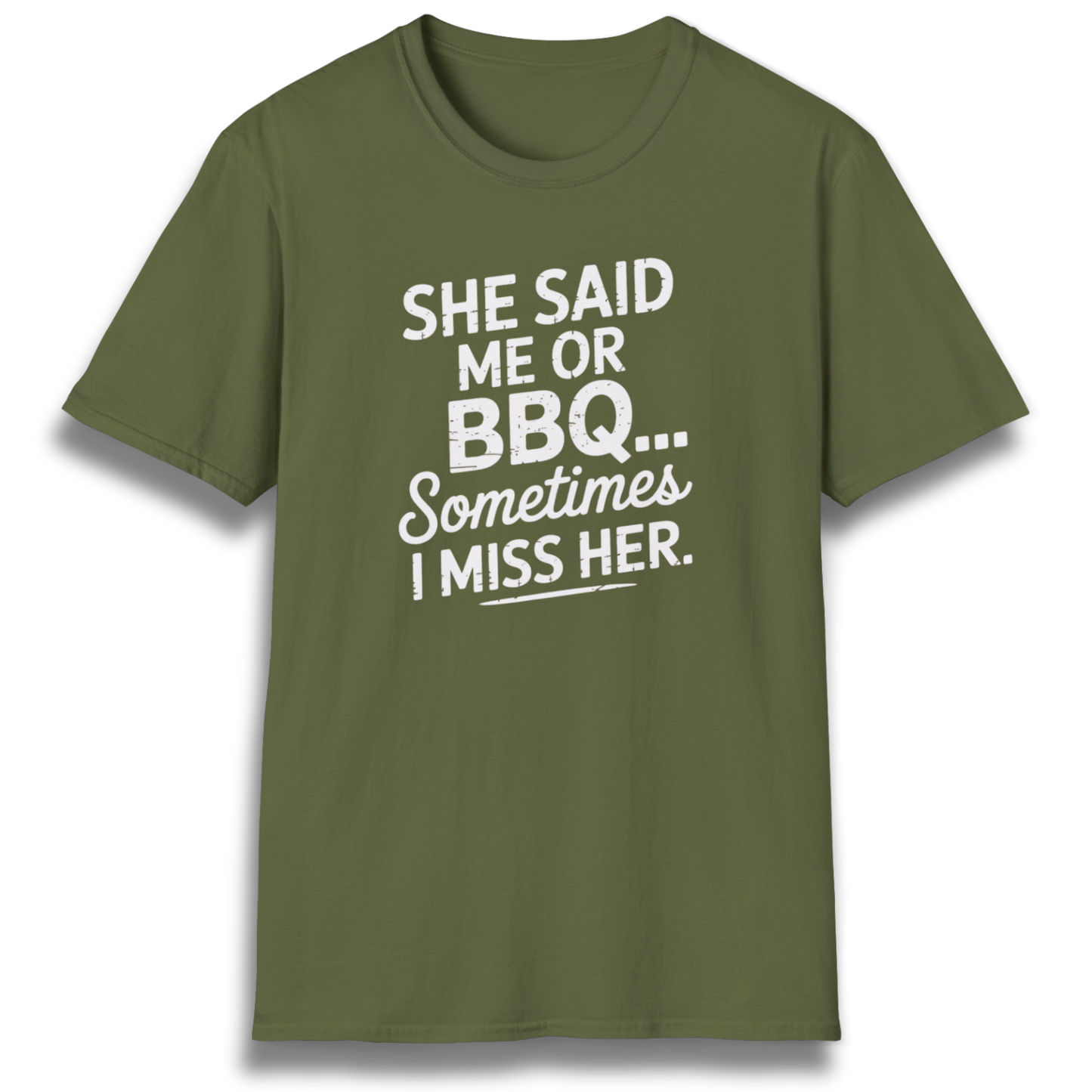She Said Me or BBQ T-Shirt