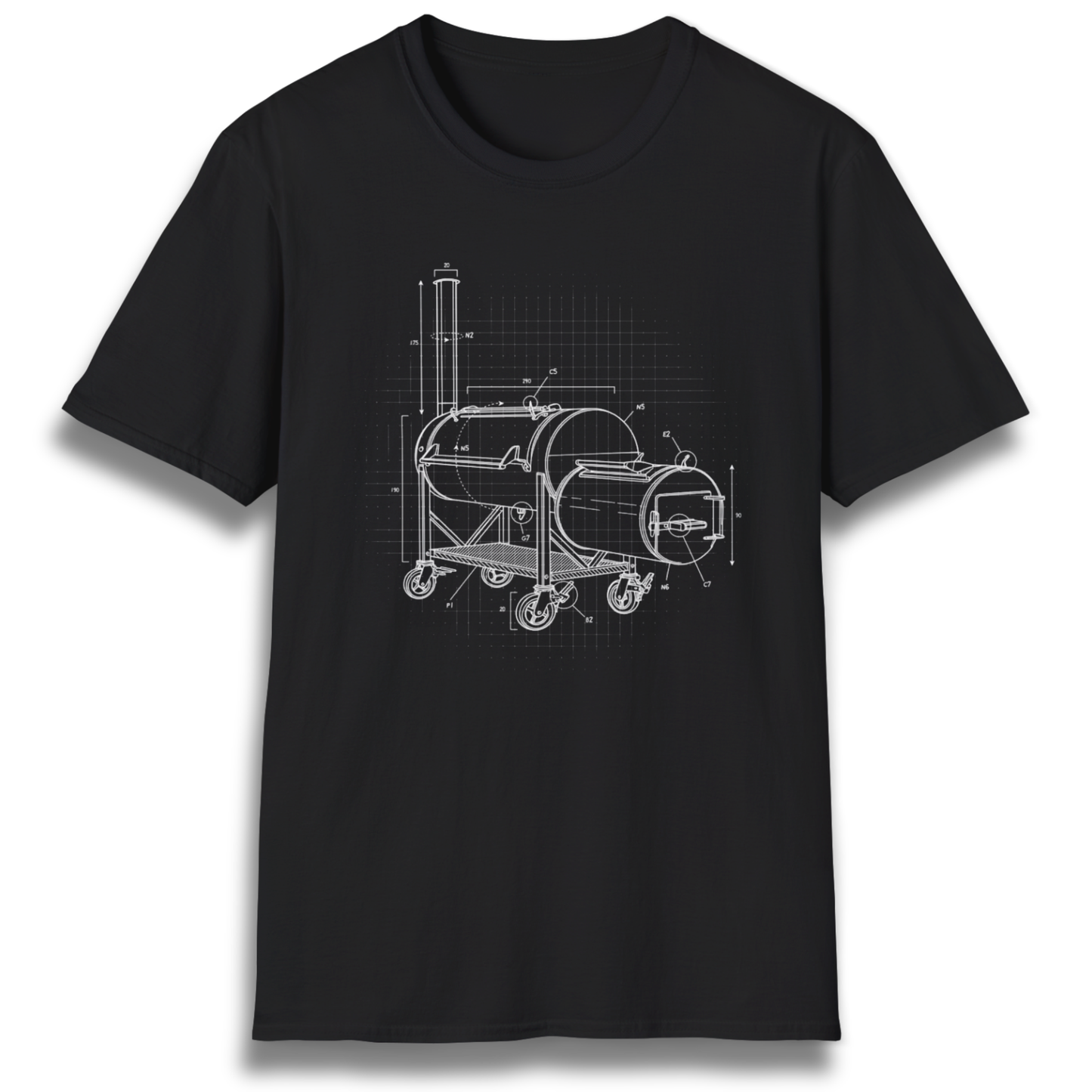 Smoker Blueprint T-Shirt