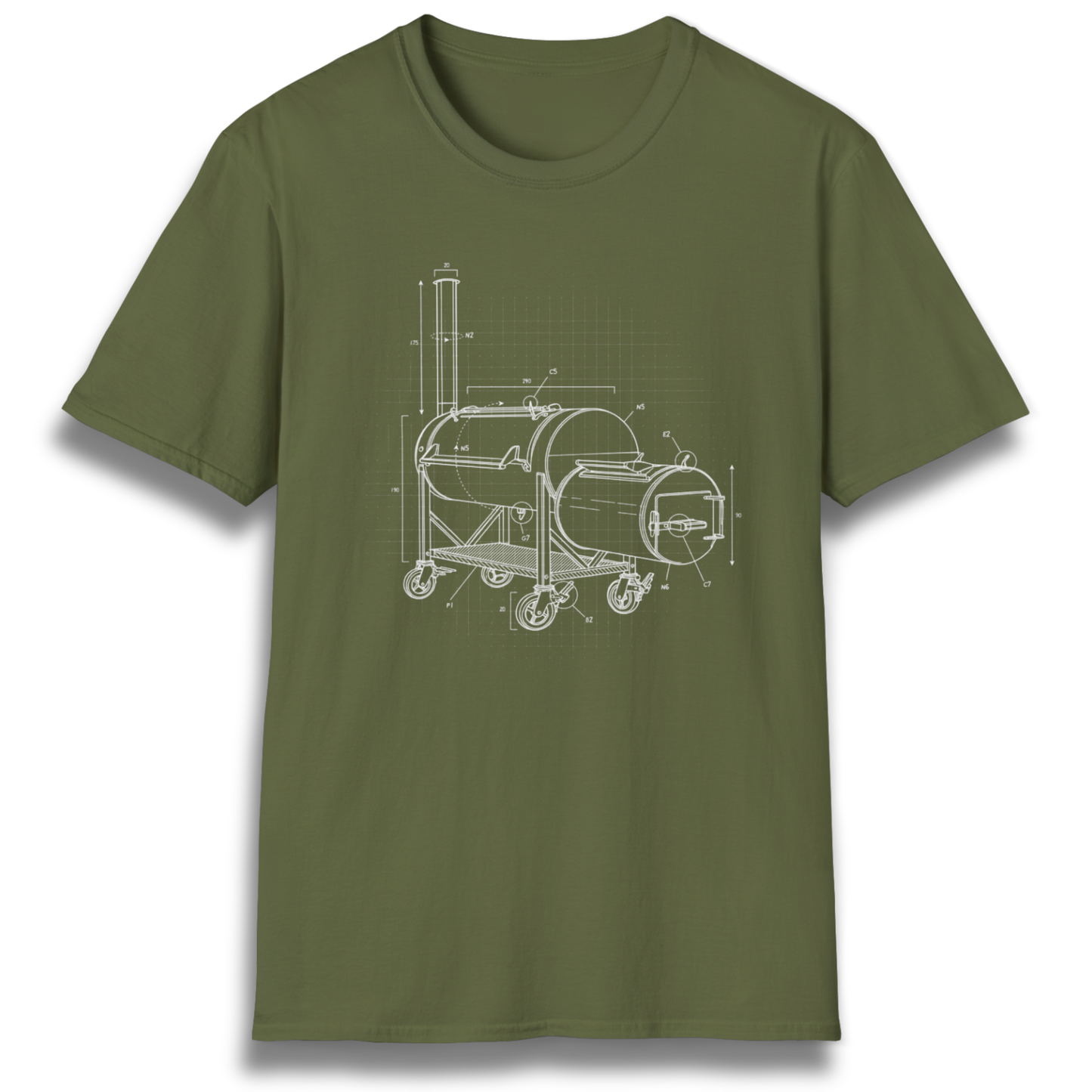 Smoker Blueprint T-Shirt