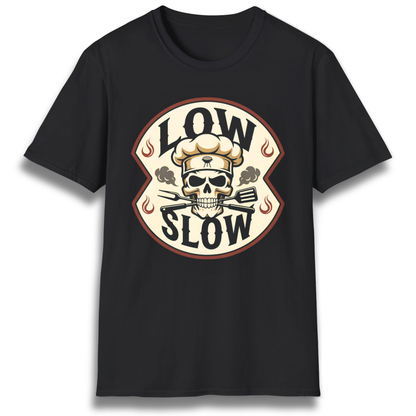 Low & Slow Skull T-Shirt