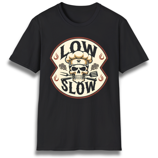Low & Slow Skull T-Shirt
