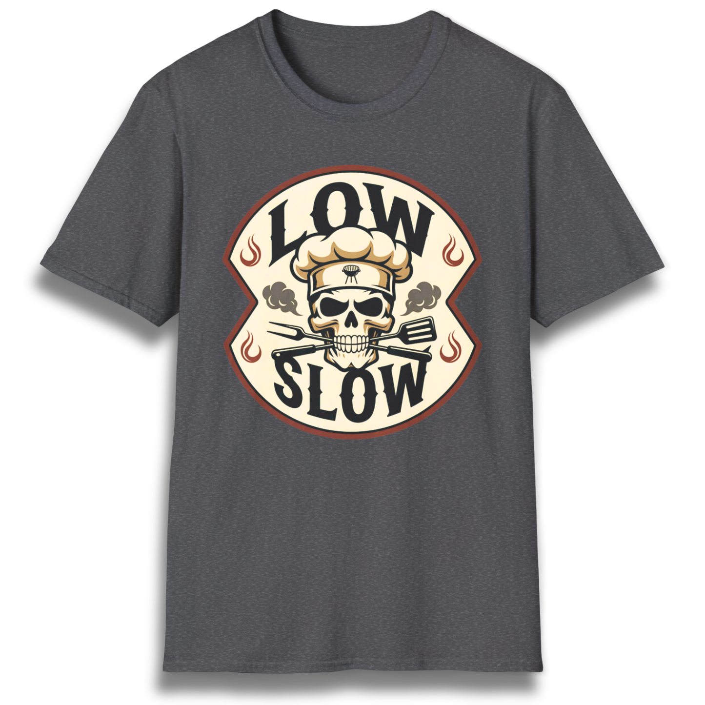 Low & Slow Skull T-Shirt