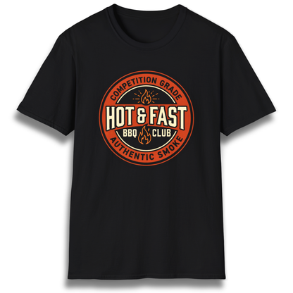 Hot & Fast BBQ Club T-Shirt