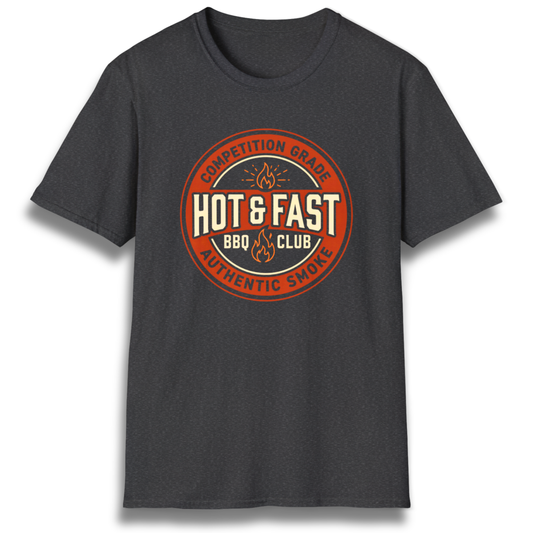 Hot & Fast BBQ Club T-Shirt