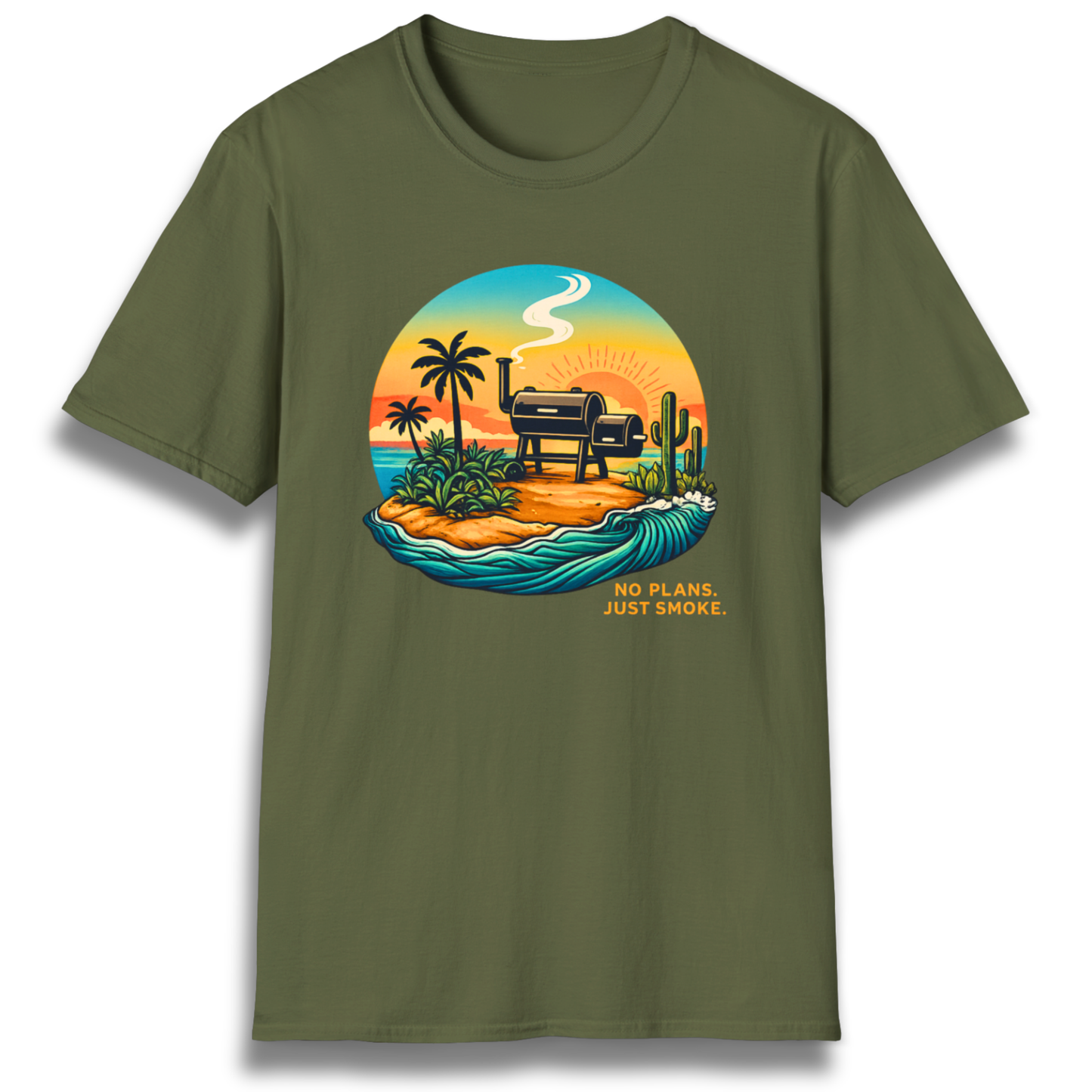 No Plans. Just Smoke. T-Shirt