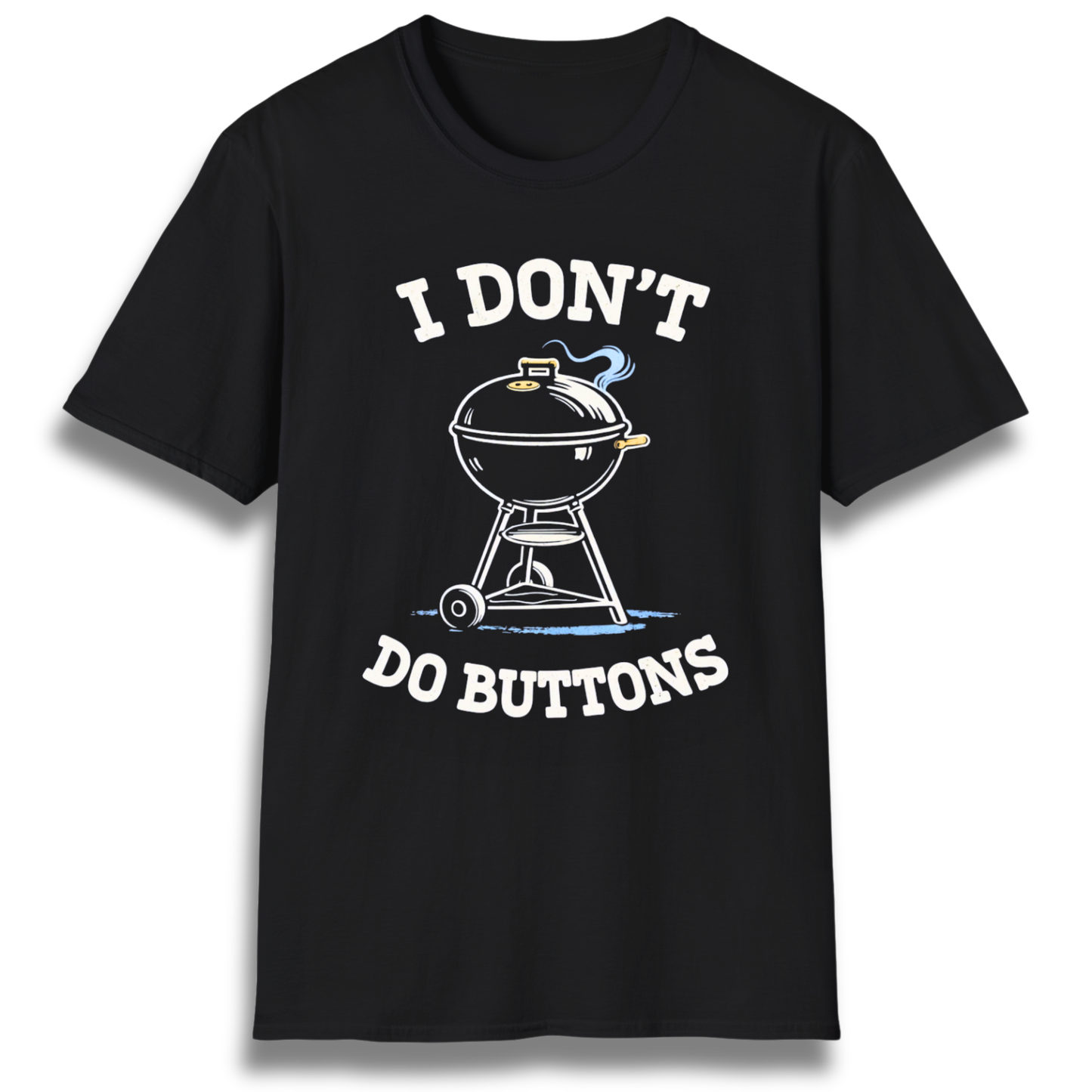 I Don't Do Buttons Kettle T-Shirt
