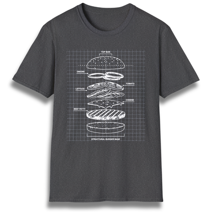 Burger Blueprint T-Shirt