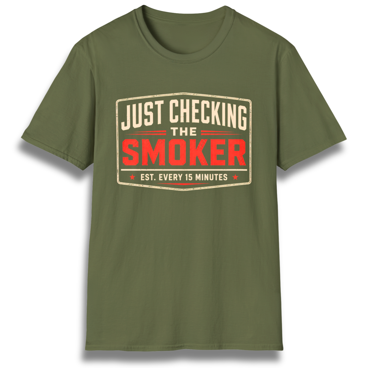 Just Checking The Smoker T-Shirt