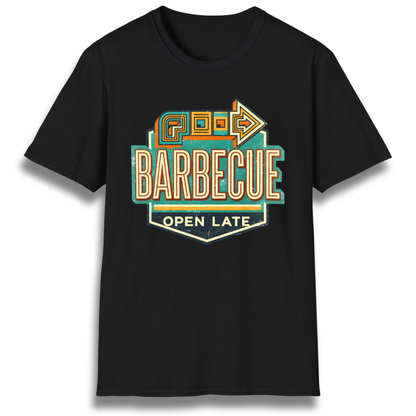 Barbecue Road Sign T-Shirt