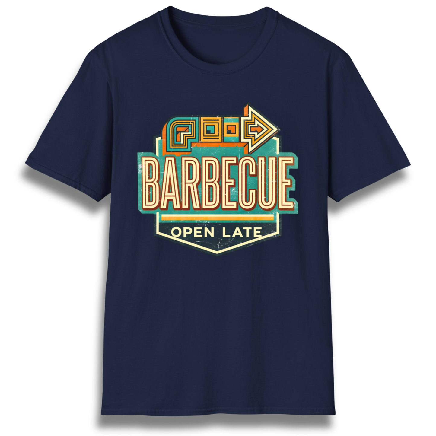 Barbecue Road Sign T-Shirt