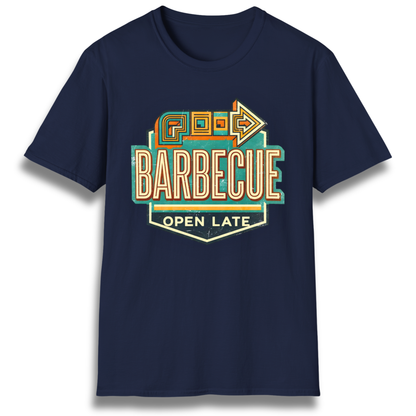 Barbecue Road Sign T-Shirt