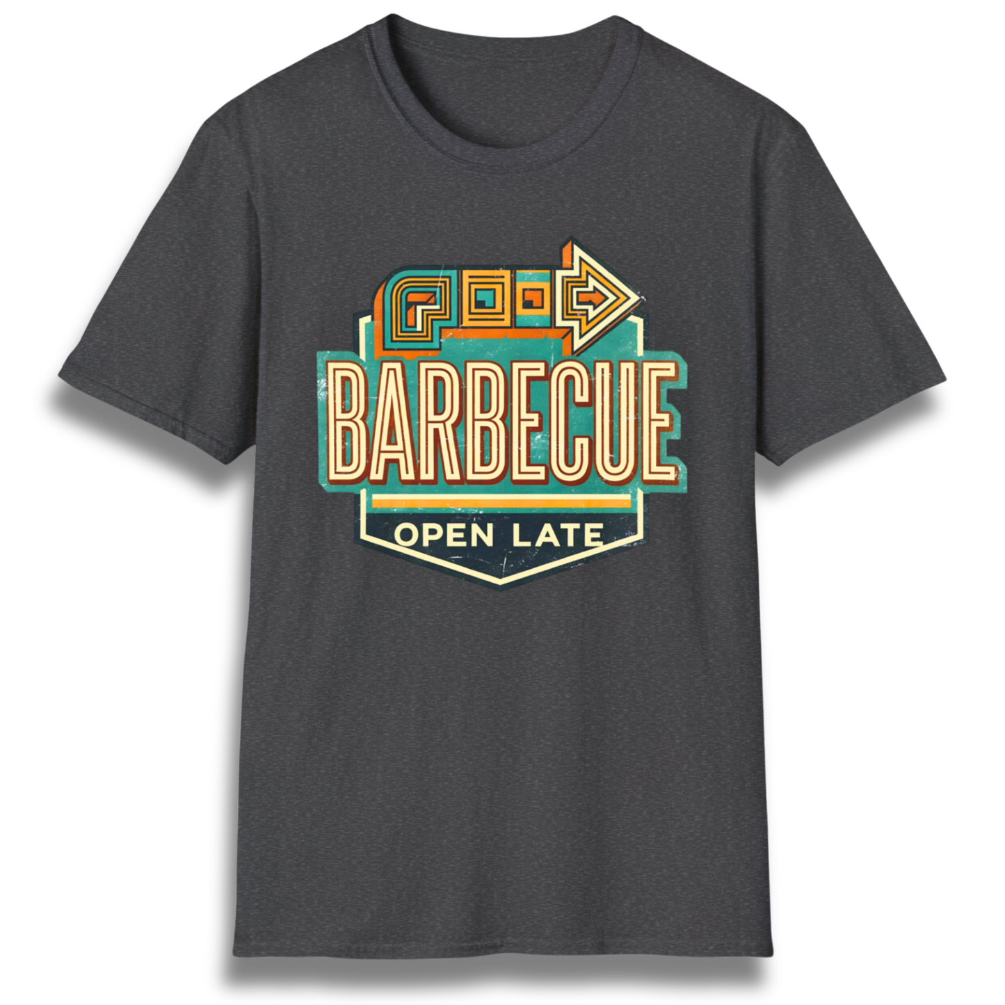 Barbecue Road Sign T-Shirt