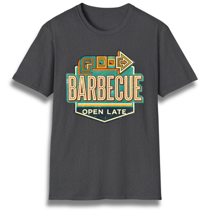 Barbecue Road Sign T-Shirt
