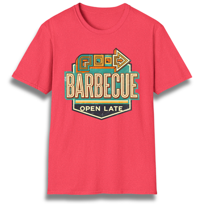 Barbecue Road Sign T-Shirt