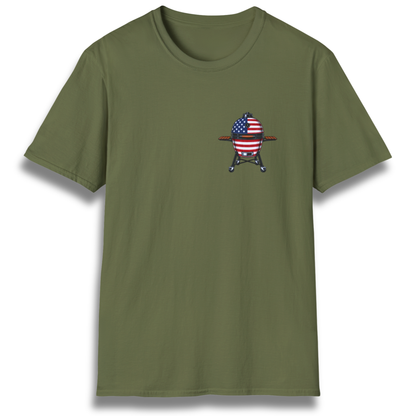 American Flag Kamado T-Shirt